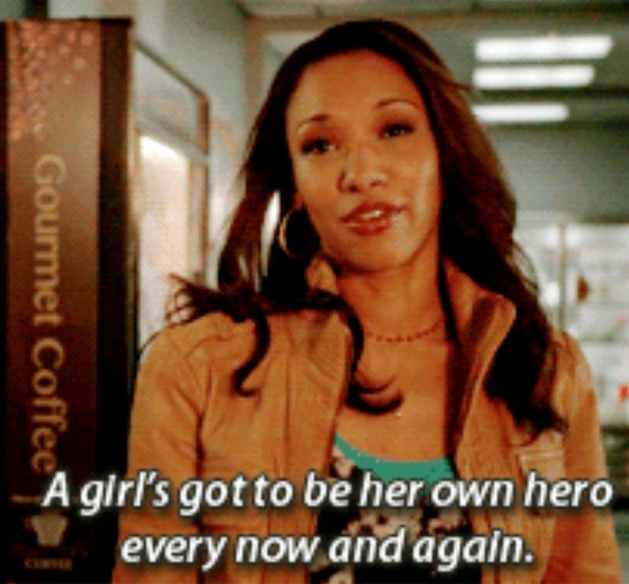 CandicanesU's tweet photo. WHO IS IRIS WEST-ALLEN?

She's #27 of 41 most badass Black women to grace our TV screen over the years!🏆

Iris has no powers &amp; #TheFlash has only been on TV for 4 years but she's in the middle of this list🏆👑👏🏾👏🏻

AMAZING😍

4x16=March 13🏃🏾‍♀️⚡

https://t.co/WCaeahMGvV https://t.co/Oi3qw6zP3L