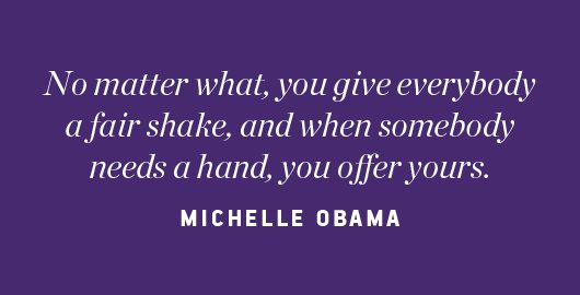 UniSuperNews's tweet photo. Too many quotes to choose from, but one which resonated strongly with us was from #44FLOTUS @MichelleObama #InternationalWomansDay #IWD2018 #PressforProgress https://t.co/rFv4aIbMth