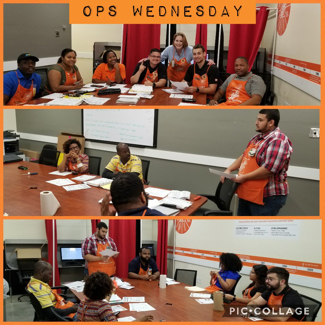 Jorge_E_Pino's tweet photo. Home Depot 209 kicking off Operations Wednesday with Infocus &amp; MOR meeting! Let's do this!!! #SoFlOpsWed #southflsafety https://t.co/719oW20JM1
