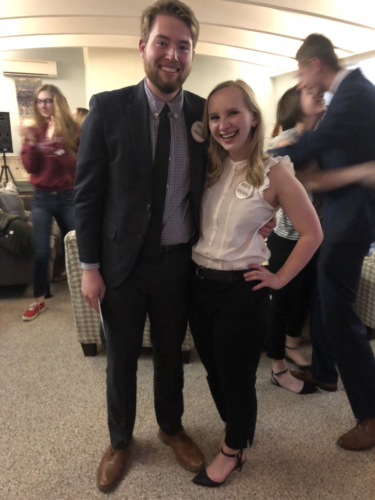Congratulations to your new ASWSU President-Elect Savannah Rogers and Vice President-Elect Tyler Parchem. #GoCougs