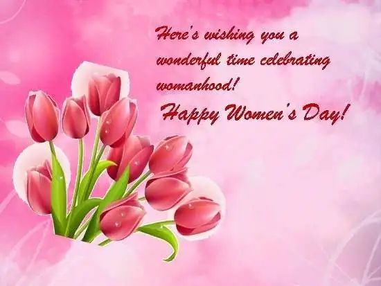 Women day congratulations