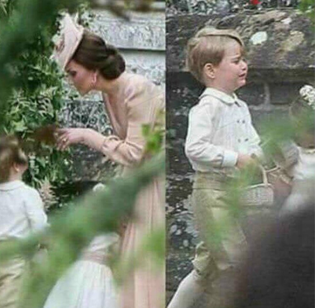 Si la duquesa de Cambridge regaña al príncipe George en público, ¿Por que ustedes dejan  que sus bendiciones hagan desmadre en la sala de espera?