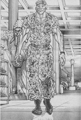 刃牙シリーズ 人物紹介bot ゲリー ストライダム 強さ アメリカ軍大佐 かつて勇次郎を捕らえようとして失敗するも 以後2人の間に友情が生まれる 格闘術だけでなく武器を使用した戦闘も得意としている 勇次郎と対等な関係を維持するため 年に一度