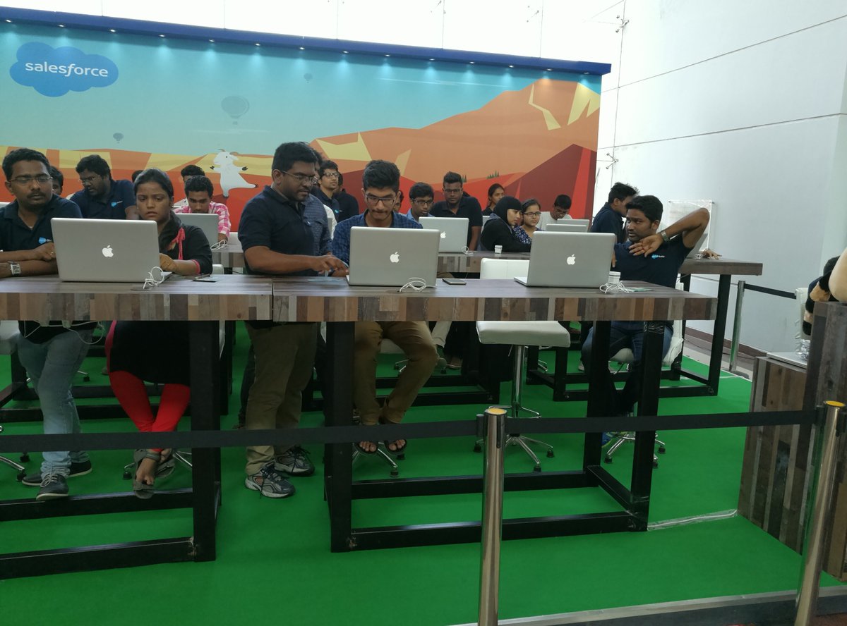 OscarTsolutions's tweet photo. Learning is a Continuous Process. Make a career leap with SalesForce Platform...!! 
Here are the students of JECRC University, Jaipur @JECRC_Jaipur   are Engaging with our SalesForce Trailhead Workshop team.

#Salesforce #Trailhead #salesforceworkshop #CRM #JecrcUniversity https://t.co/kXUK5M3YqD