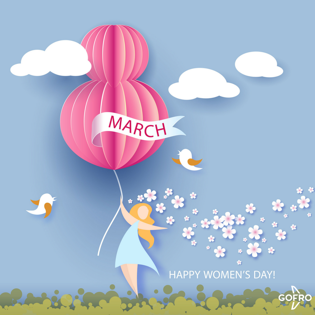 GoFroIt's tweet photo. To all the women fighting for what they believe in!! #PressForProgress #WomensDay https://t.co/g7dcRFxOGq