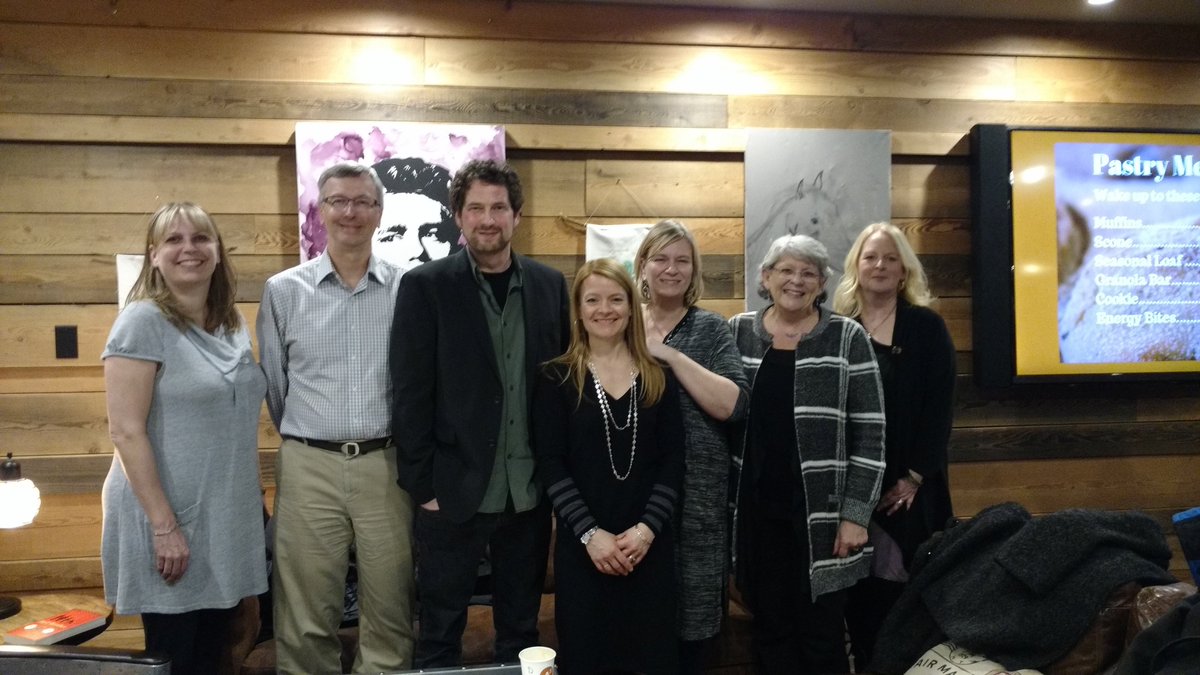 librarymisty's tweet image. Fabulous evening with @kennethoppel! Such a diverse and interesting audience, tons of enthusiam, and some great stories shared (and not just Kenneth). The success of tonight's event was a testement to the power of engaging Canadian lit. #cotla @amacritchie1