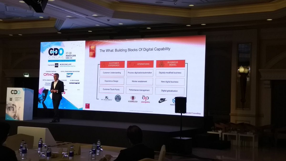 UMS_Events's tweet photo. Day 2 of #CDOConclave kicks off with a keynote address by @didiebon on "From a #CIO to a #CDO | How the New Digital Landscape
is Redefining the IT Management Mix".
https://t.co/oh2ggli19p
@CapgeminiConsul @philredhead https://t.co/JAwhIRa6s0
