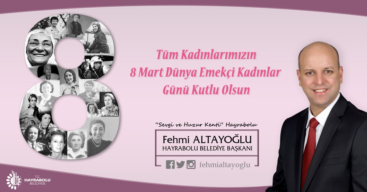 Tüm Kadınlarımızın 8 Mart Dünya Emekçi Kadınlar Günü Kutlu Olsun
#8MartDünyaKadınlarGünü