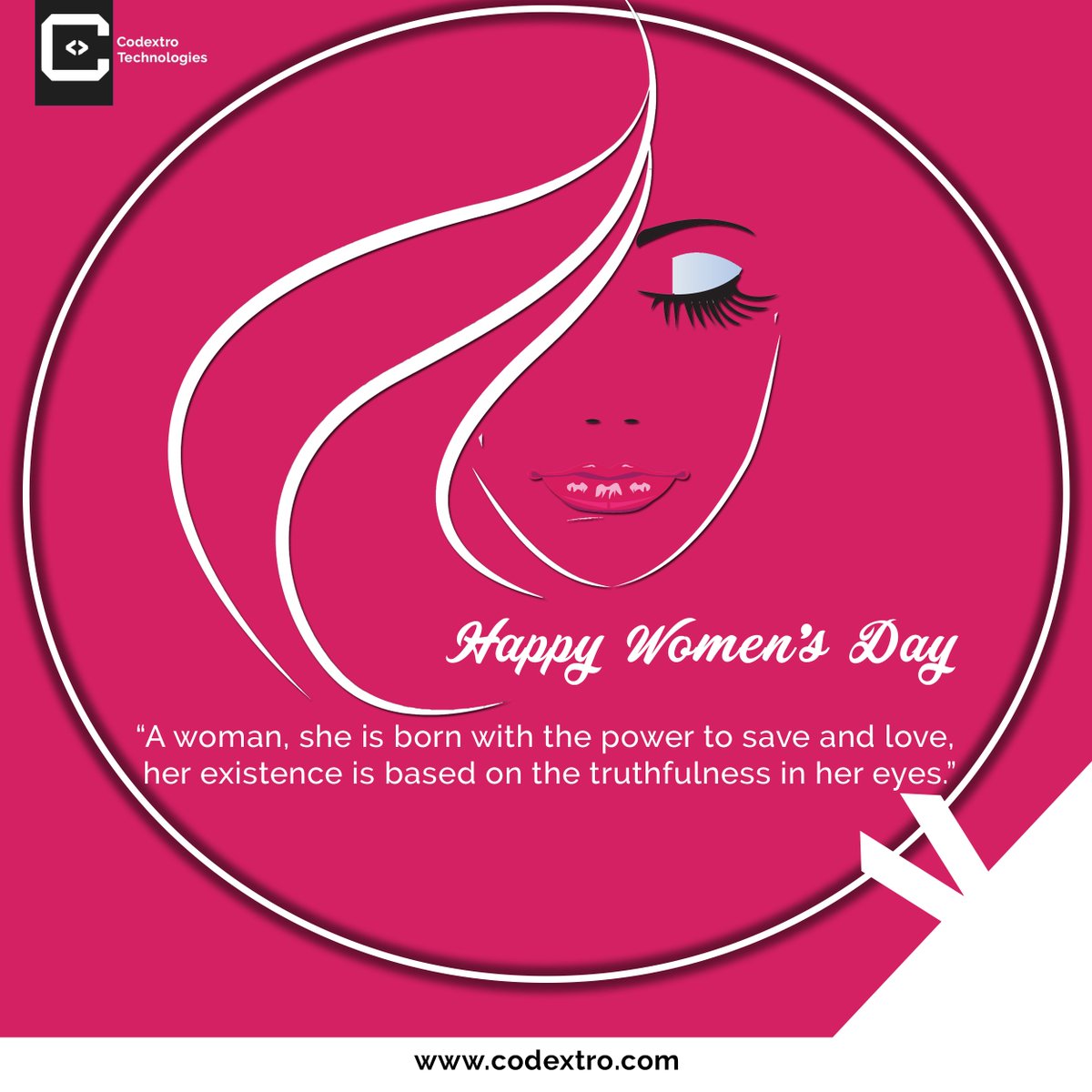 CodextroT's tweet photo. You are the joy of every home and every heart. Remember that happiness is not complete in your absence.
HAPPY WOMEN's DAY.👩 https://t.co/EB5N9Lynhh