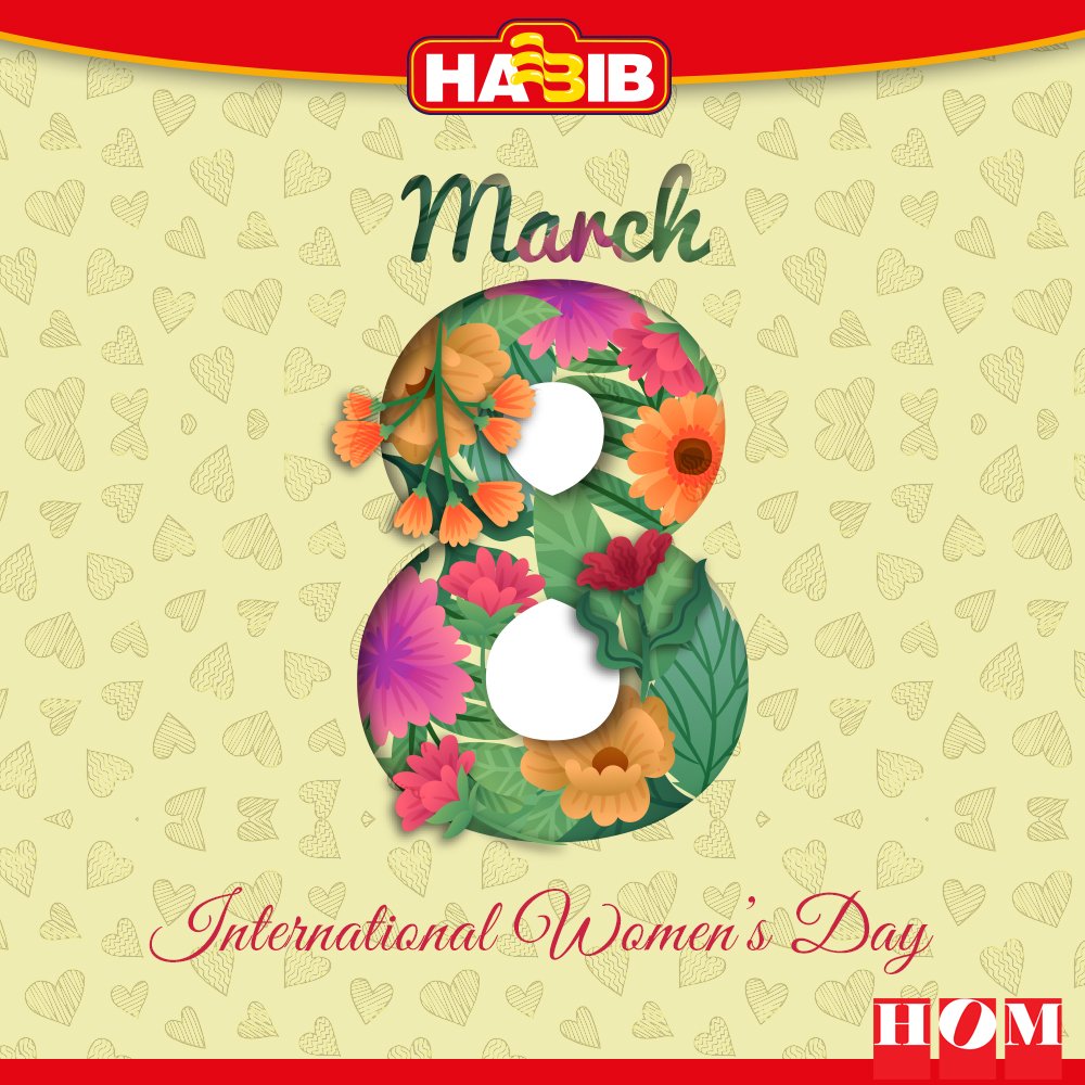 HabibOilMills's tweet photo. Happy Women's Day! To the strongest and the most caring one!
#HWD2018 #8thMarch #HOM https://t.co/valWSnQjEa