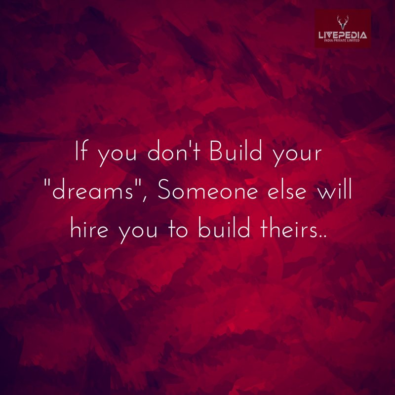Livepediaindia's tweet photo. Don't waste one more second to decide whether to do it or not. Go for it now!
#Startupadvice #Getdigital #Digitalmarketing https://t.co/F5sLq1pb6E