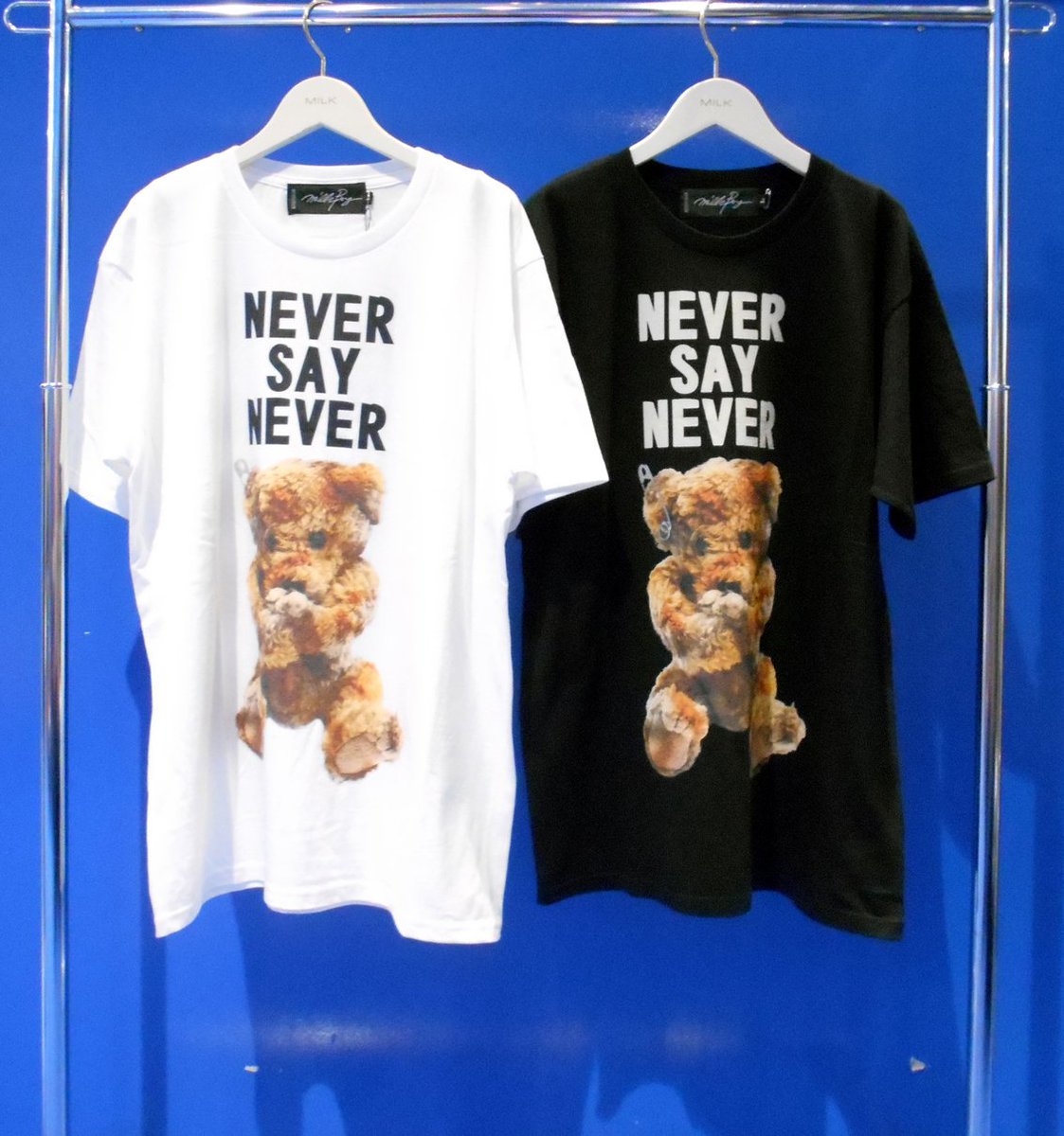 Milkboy新宿店 على تويتر New Item Never Bear 総柄 パーカー 2colors 18 500 Tax Never Say Never Tee 4colors 8 500 Tax 多数のご予約頂いていたベアーシリーズが早くも入荷 今すぐ使える総柄パーカーとサイズを選べる半袖tシャツでご用意しております Milkboy新宿店 على تويتر New Item Never Bear 総柄 パーカー 2colors 18 500 Tax Never Say Never Tee 4colors 8 500 Tax 多数のご予約頂いていたベアーシリーズが早くも入荷 今すぐ使える総柄パーカーとサイズを選べる半袖tシャツでご用意しております