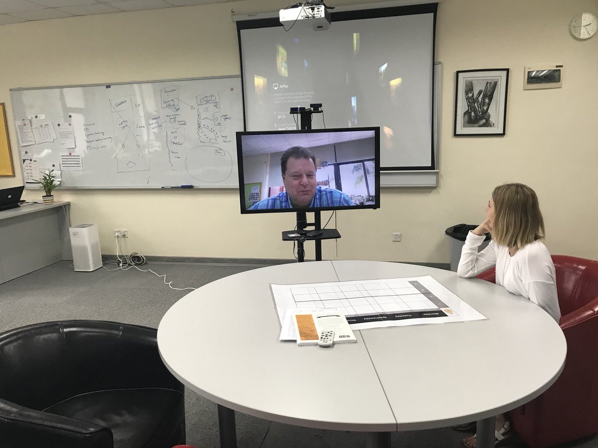 re_herrin's tweet photo. Testing out #skype for a meeting tomorrow! #innovativemindsets #aisgz #AISGZlearns https://t.co/4OtsFrWVfU