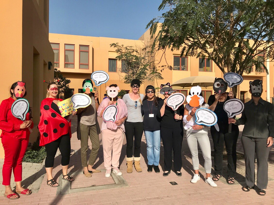 GISPYPG1's tweet image. The Grade 1 Team taking the book week parade very seriously 🐞 #behappybegcs #gcsbookweek #whattheladybirdheard @GCSchoolDubai