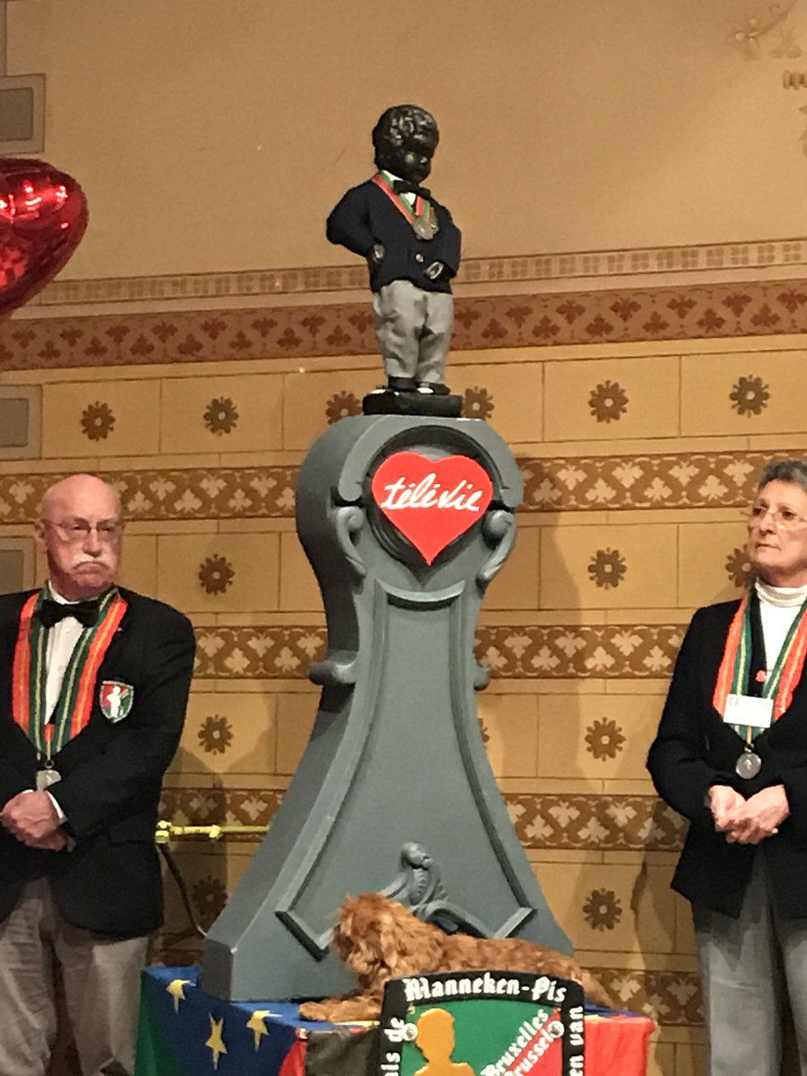 #MannekenPis s’habille pour le @televie ! @RTLTVI https://t.co/CxyVrlyYpD