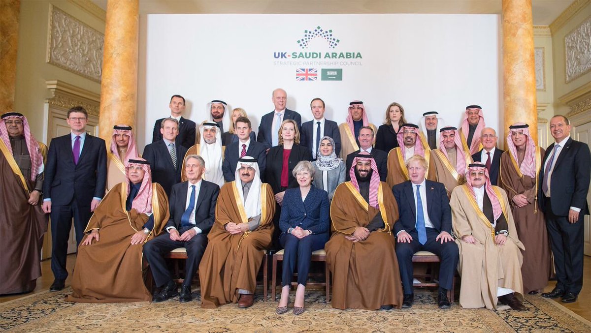 AdelAljubeir's tweet photo. زيارة سمو #ولي_العهد إلى #المملكة_المتحدة تضع لبنة في صرح العلاقات التاريخية والاستراتيجية الممتدة بين المملكتين، وتعكس رغبة مشتركة في تكريسها في العديد من مجالات التعاون المشترك  #ولي_العهد_في_المملكة_المتحدة https://t.co/wpmqTAHcSa