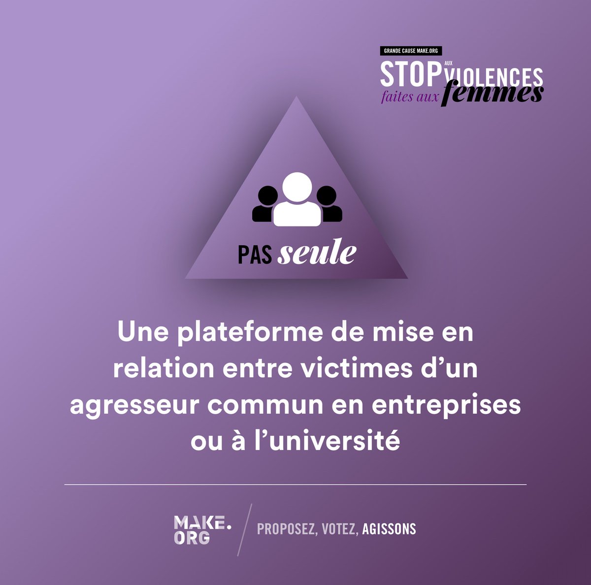 Make_org's tweet photo. La coalition #STOPVFF dévoile son #Plan pour lutter contre les #violencesfaitesauxfemmes.   

Dans @Challenges, focus sur nos 8 actions dont :        

✅ Pas Seule

Plus d'infos sur : https://t.co/DvyhcFDwKp https://t.co/8vdH7mhdvA