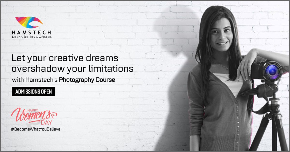 Hamstech's tweet photo. Focus on what’s best!

Pursue a #Photography course with #Hamstech and view your career from a different perspective.

#AdmissionsOpen: https://t.co/ZvhtwZz4fq https://t.co/9CEE0Bt5hr