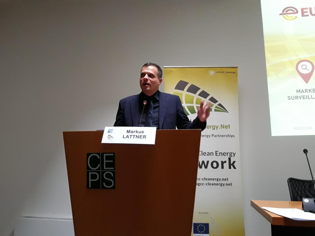 Marcus Lattner <a href="/EuroventME/">Eurovent Middle East</a> debating on the experience and the prospects of the #HVACR market in the GCC. #standardization #gcc <a href="/EUGCC_cleanergy/">EU GCC Clean Energy Technology Network</a> <a href="/CEPS_thinktank/">CEPS ThinkTank</a> #brussels