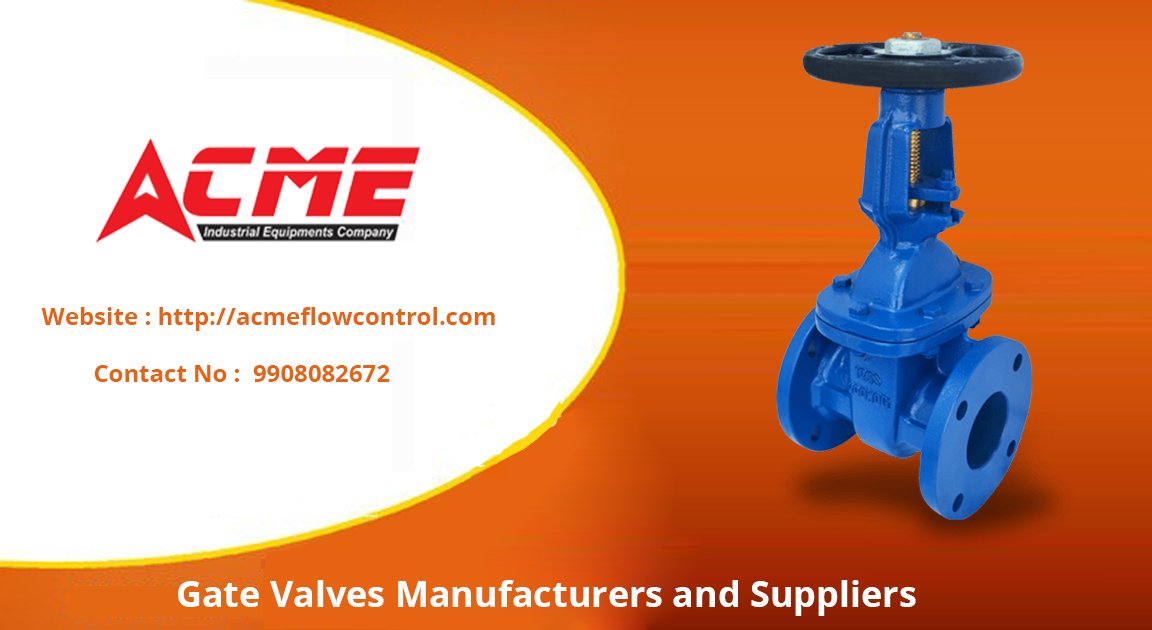 Acmeflowcontrol's tweet photo. ACME Industrial  Valves is a leading manufacturer, supplier of Gate Valves.  You can always rely on ACME to get the right gate valve to meet your exact requirement. 
Visit@https://goo.gl/HMv9fE
#gatevalvesuppliersinhyderabad  #bestgatevalvesmanufacturersinhyderabad https://t.co/FTUNX965AC