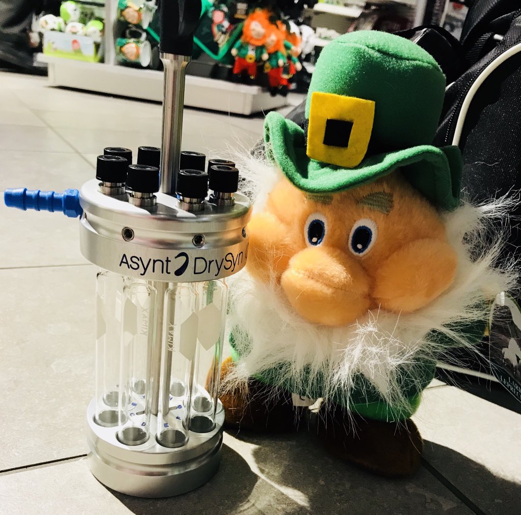 KerryScientific's tweet image. Feeling the love from #Ireland #Drysyn Octo proving to be @Asynt’s lucky charm 🍀 🇮🇪 #ParallelSynthesis #Screening #RealTimeChem #PhDchat