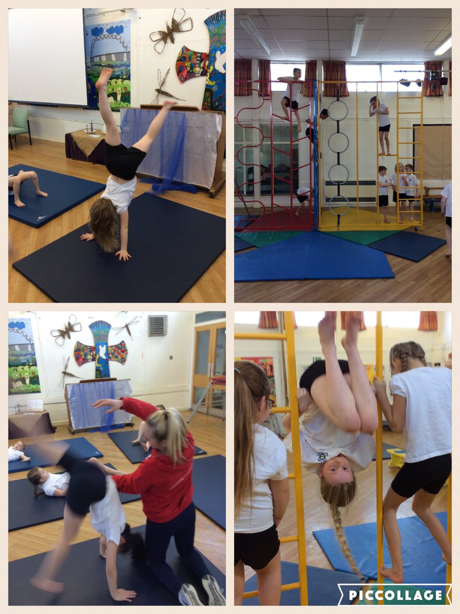 Fantastic gymnastics this morning!