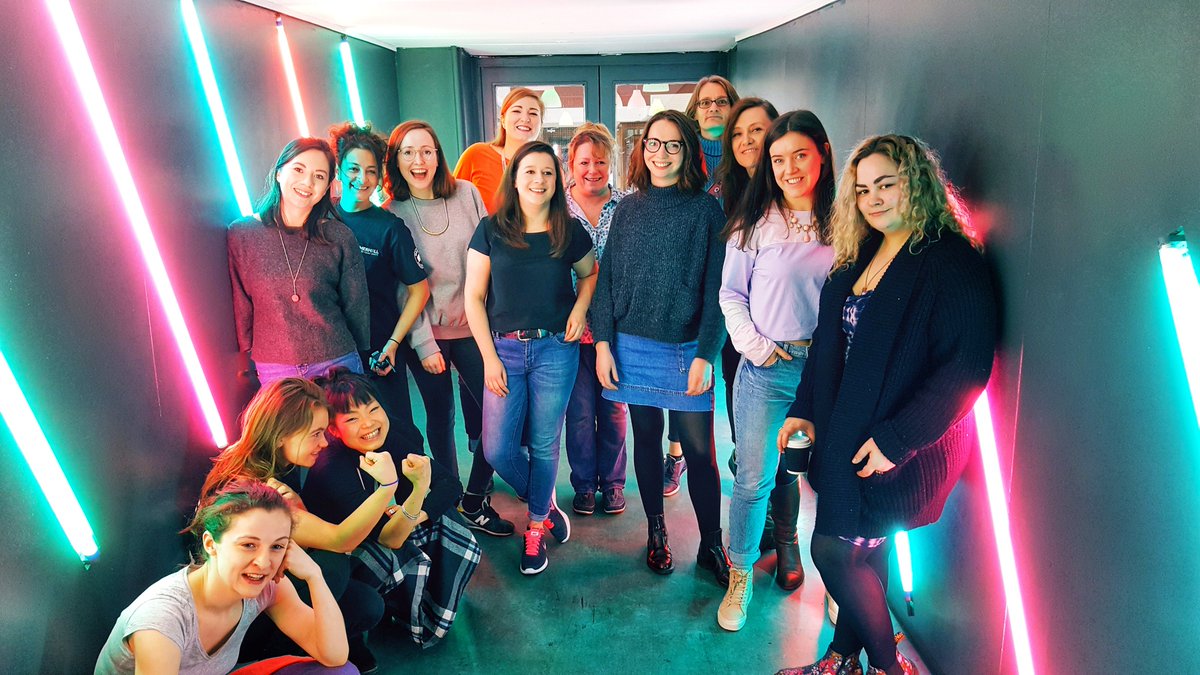 Happy #InternationalWomensDay from the excellent women of Summerhall! 

#IWD2018