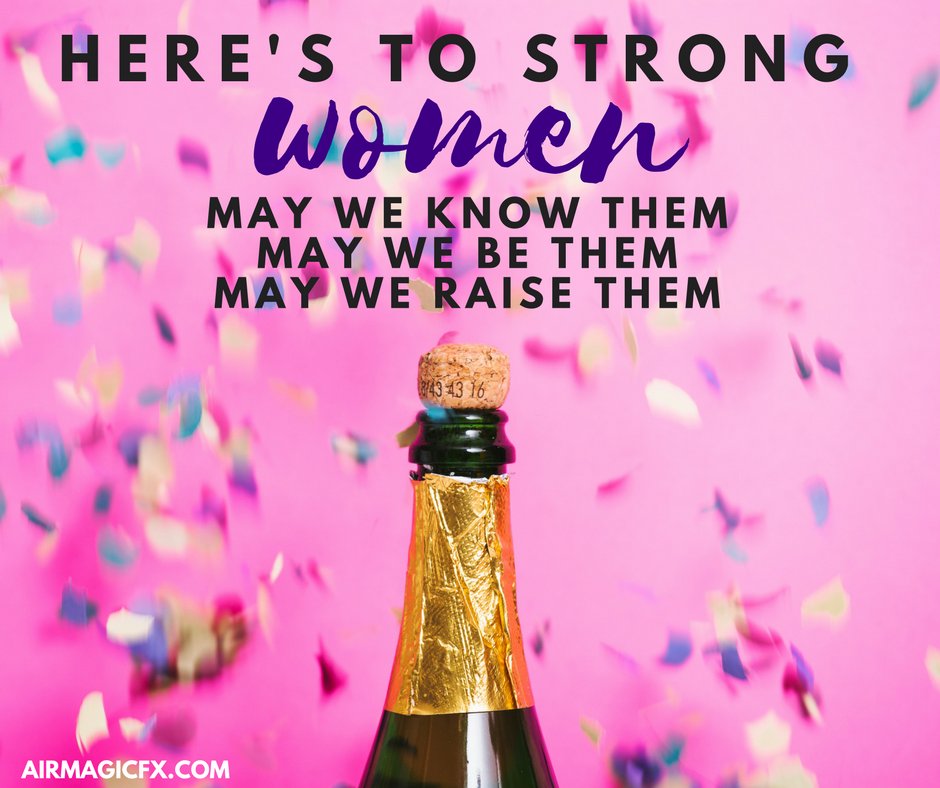 AirMagicFX's tweet photo. Happy #InternationalWomensDay from #AirMagicFX. We're poppin' some champagne confetti for all the incredible women out there! ๐
๐ธ#freepik https://t.co/zOpIx7rpO2