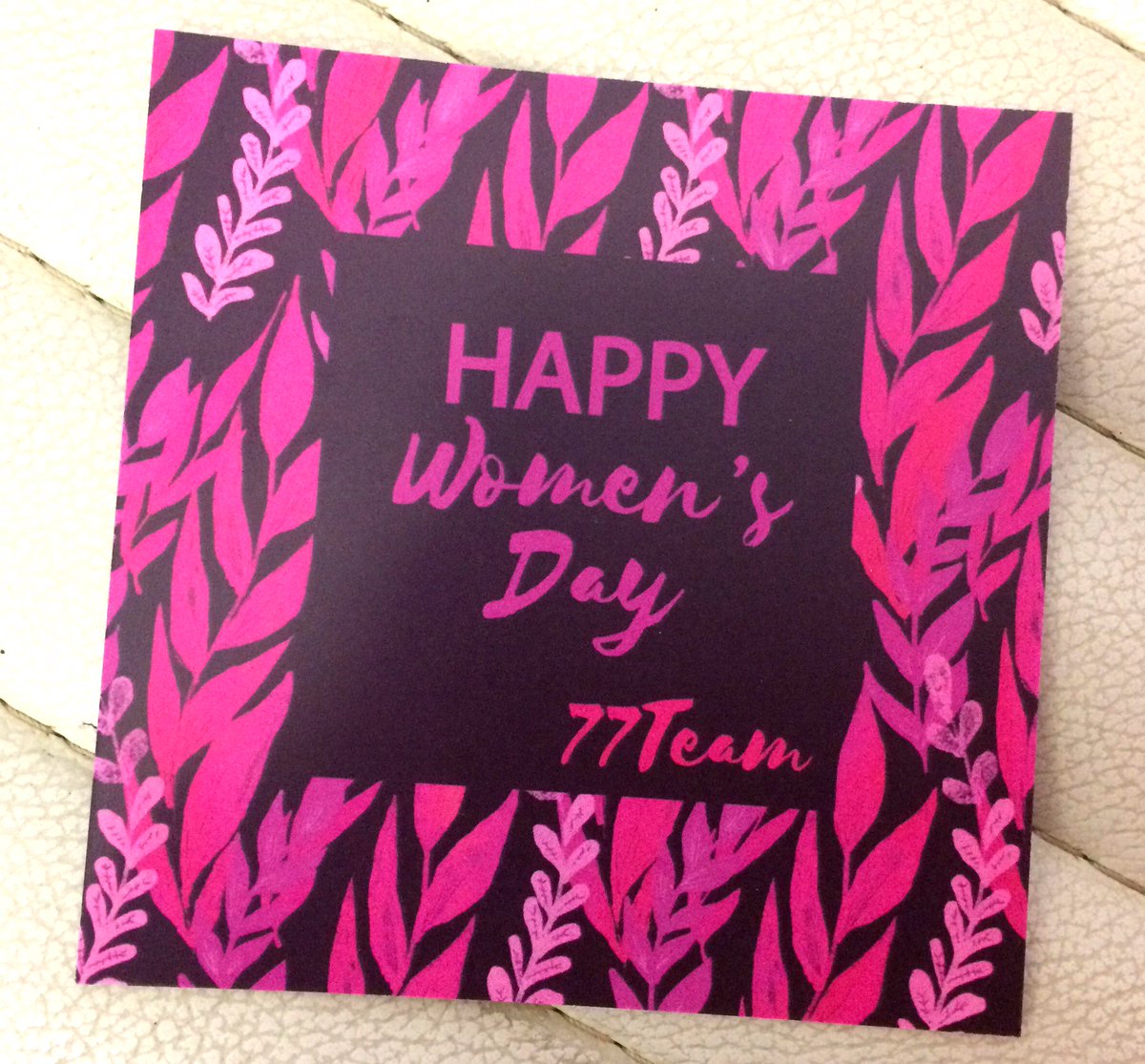 77AgencyLondon's tweet photo. Happy #InternationalWomenDay! We're proud to support @pangeaonlus in supporting women survivors of gender violence around the world gain back self-respect. #77Family is honored to have strong women in our offices, who are building a better workplace for our future employees. https://t.co/1RXYP6adM0