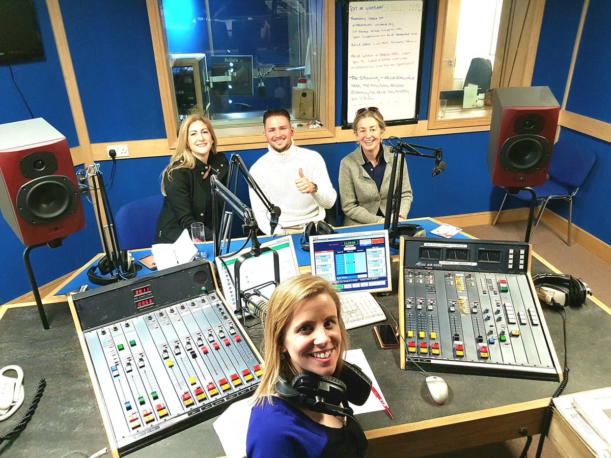 kclr96fm's tweet photo. KCLR LIVE - The guys from "Only Fools and Horses" fashion show were in to chat about the event, thanks to @DonohoeSiobhan https://t.co/EXVnh387FY