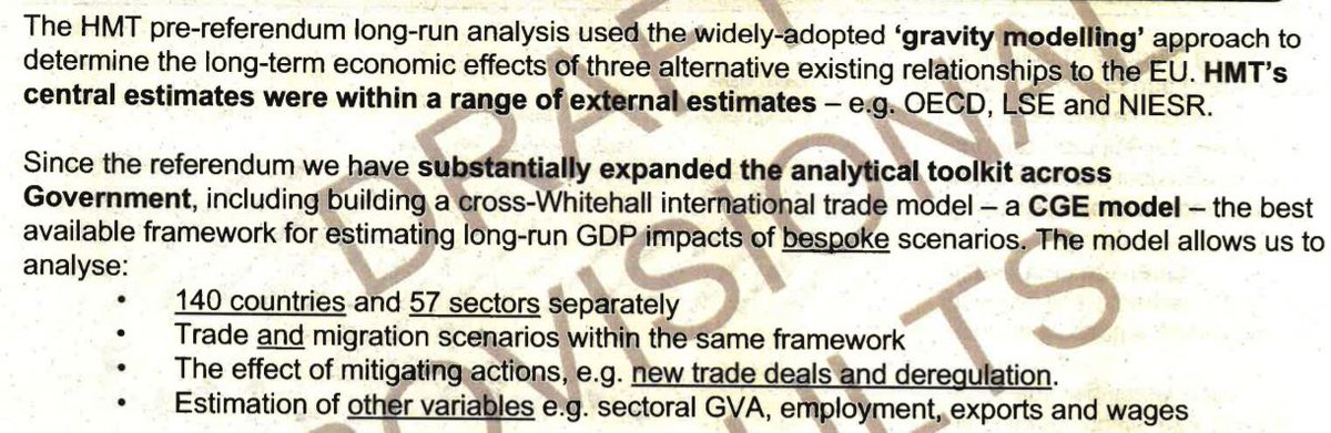 Our analysis now is much more sophisticated than pre-Ref.