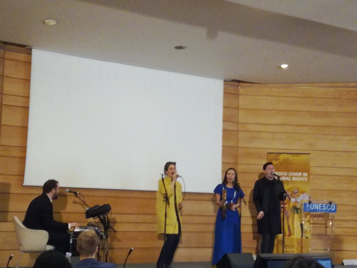 Gender_CC's tweet photo. Celebrating women in culture and science with music for #InternationalWomenDay at @UNESCO  #genderequality ! https://t.co/PeHq1gRL36