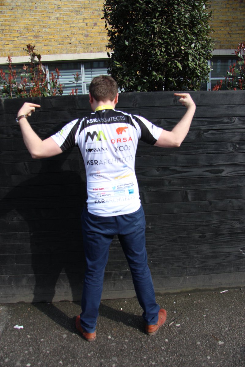 Wishing you all the best <a href="/Dan_Curtin_KSR/">Daniel Curtin</a> from the team <a href="/Rossana_UK/">Rossana UK Kitchens</a> for the cycle ride to MIPIM in aid of children's charity Coram. Looking great in your jersey and we look forward to seeing yr journey.