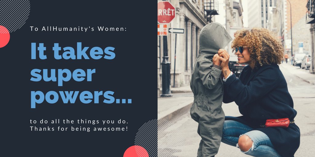 AllHumanityOne's tweet photo. Women in the Humanitarian Sectors have SuperPowers !!! #WomenOfAllHumanity #AllHumanityNetwork https://t.co/XuWPyY05Rp https://t.co/kLZB01WujA
