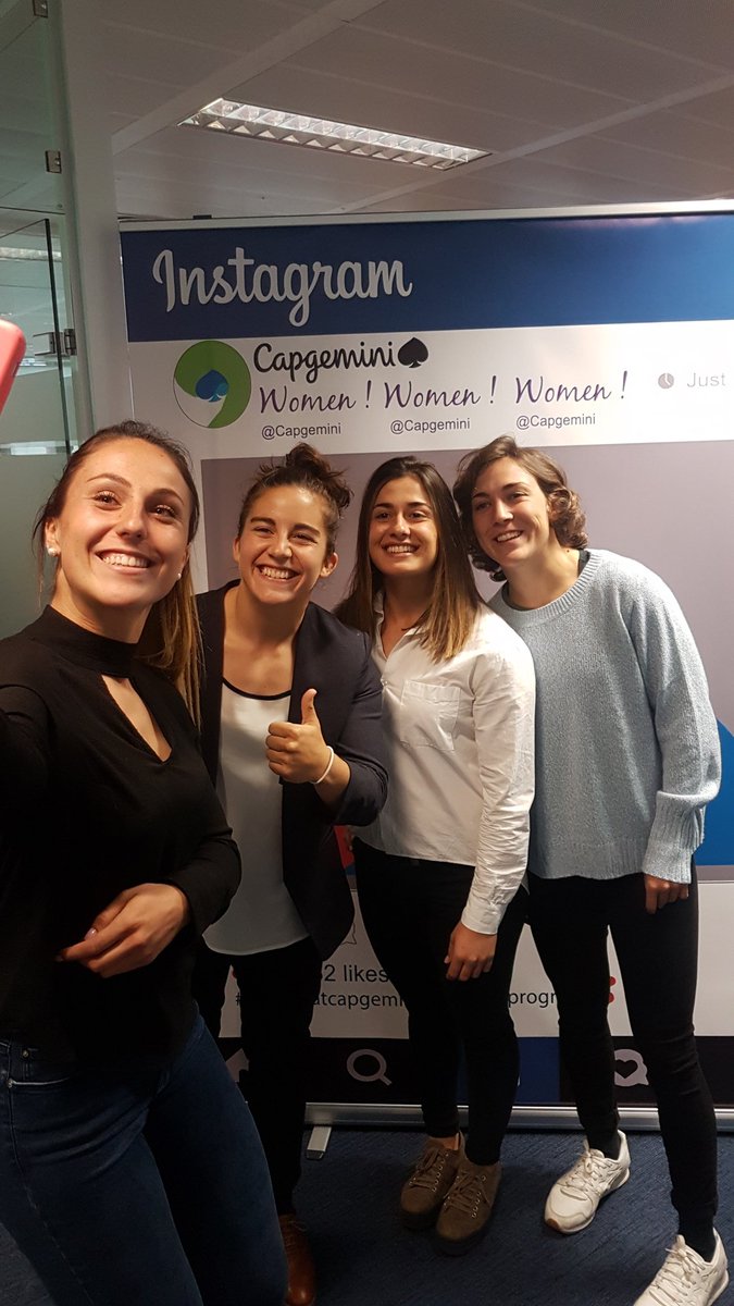 Conferencia en <a href="/Capgemini/">Capgemini</a> en el
Womens Day de <a href="/Capgemini_ES/">capgemini_es</a> 

Patrocinador de la Copa del Mundo #rugby #SanFrancisco2018 

con <a href="/AmaiaErbina/">Amaia Erbina</a> <a href="/Iefodp/">Iera Echebarría</a> @AnneFdzdeCorres