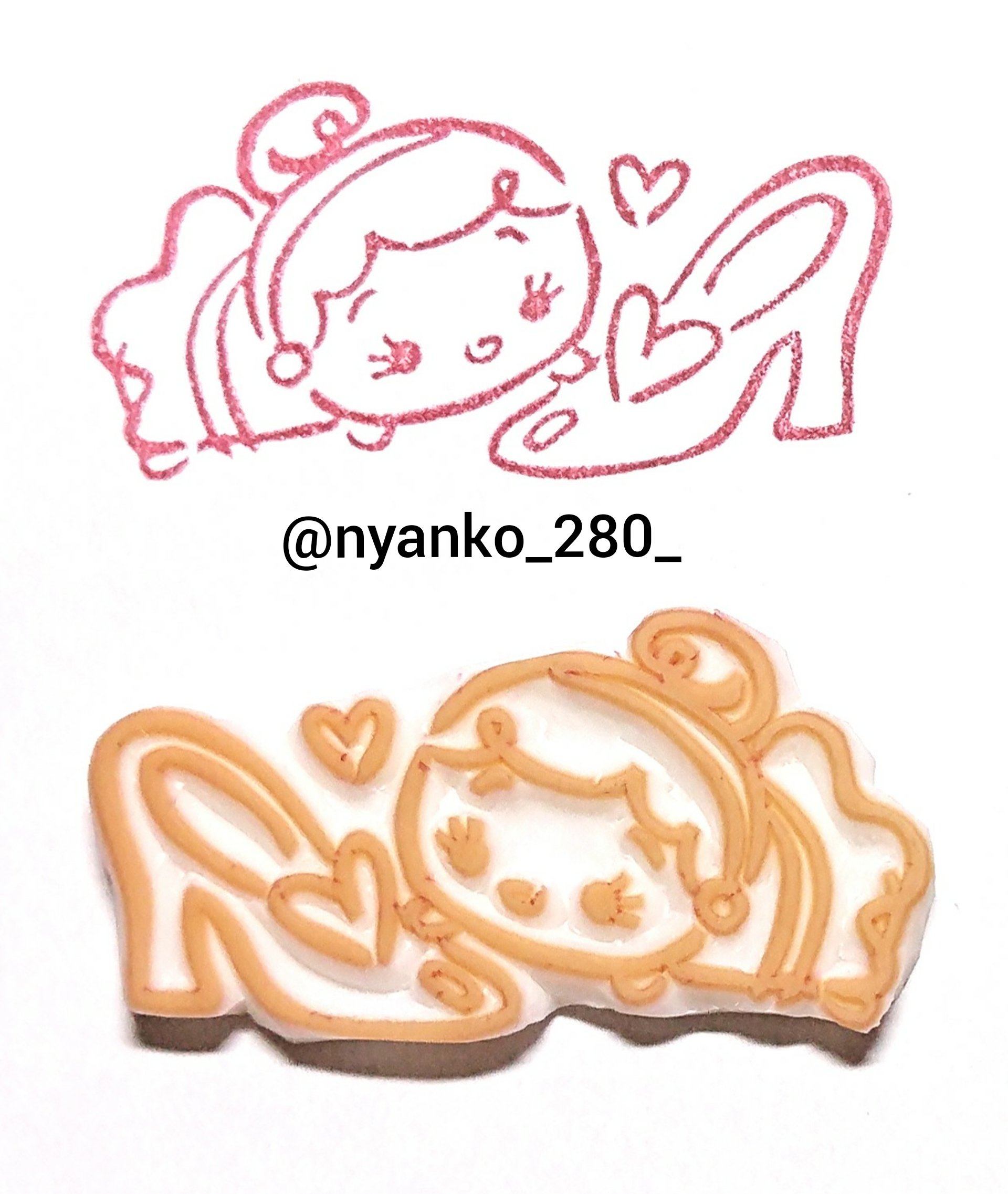 ニャンコ 3 ディズニーツムツム シンデレラ彫ったよ ฅ W ฅﾆｬｰ ディズニー ツムツム 消しゴムはんこ ブティック社 T Co Sbd3438pto Twitter