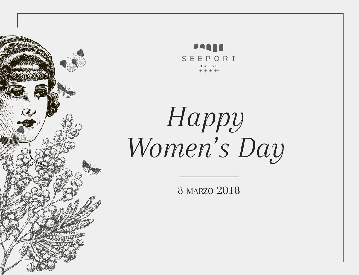 Happy Women's Day! #festadelladonna #WomensDay #seeporthotel #hotel #hotels #LuxuryHotel