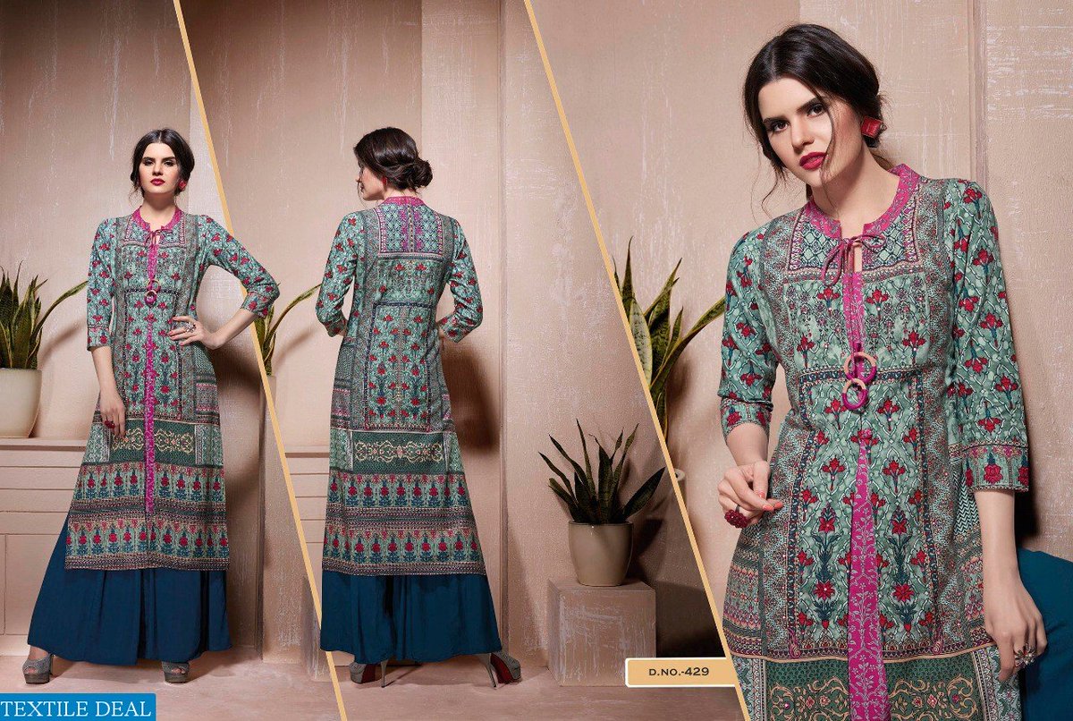 AnjaliDixu's tweet photo. Shop Now Kajree Present Empire of Moghal Heavy Ready Made Cotton Printed Kurtis Catalog Collection at Wholesale Cost from #TextileDeal
Shop@ https://t.co/4hIQnSYSeW
#Kurtis #KurtisCollection #WomensClothing #WomensDay #Fashion https://t.co/B0i0yp7GyH