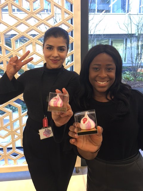 OC_Reception's tweet photo. Happy International Women's Day to all the wonderful women out there!
The team at White City Place have been handing out girl power meringues to all of their guests and occupiers to remind them of the day that commemorates the movement for women's rights!
#InternationalWomensDay https://t.co/n6RLoV3n8G