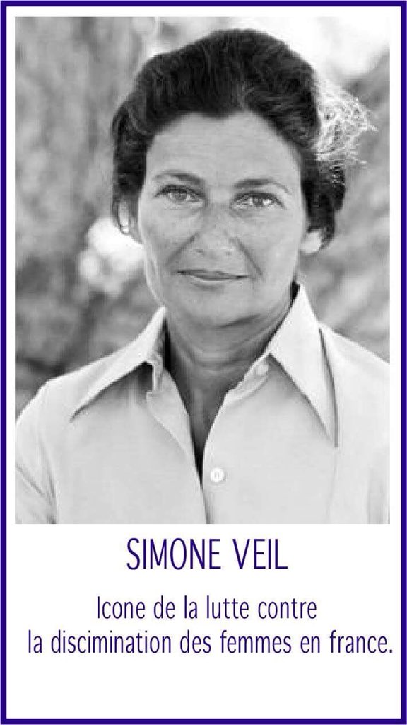 #8mars Aujourd’hui les femmes sont à l’honneur ! Beaucoup de femmes ont marqué l’histoire comme #SimoneVeil #journeeinternationaledesfemmes