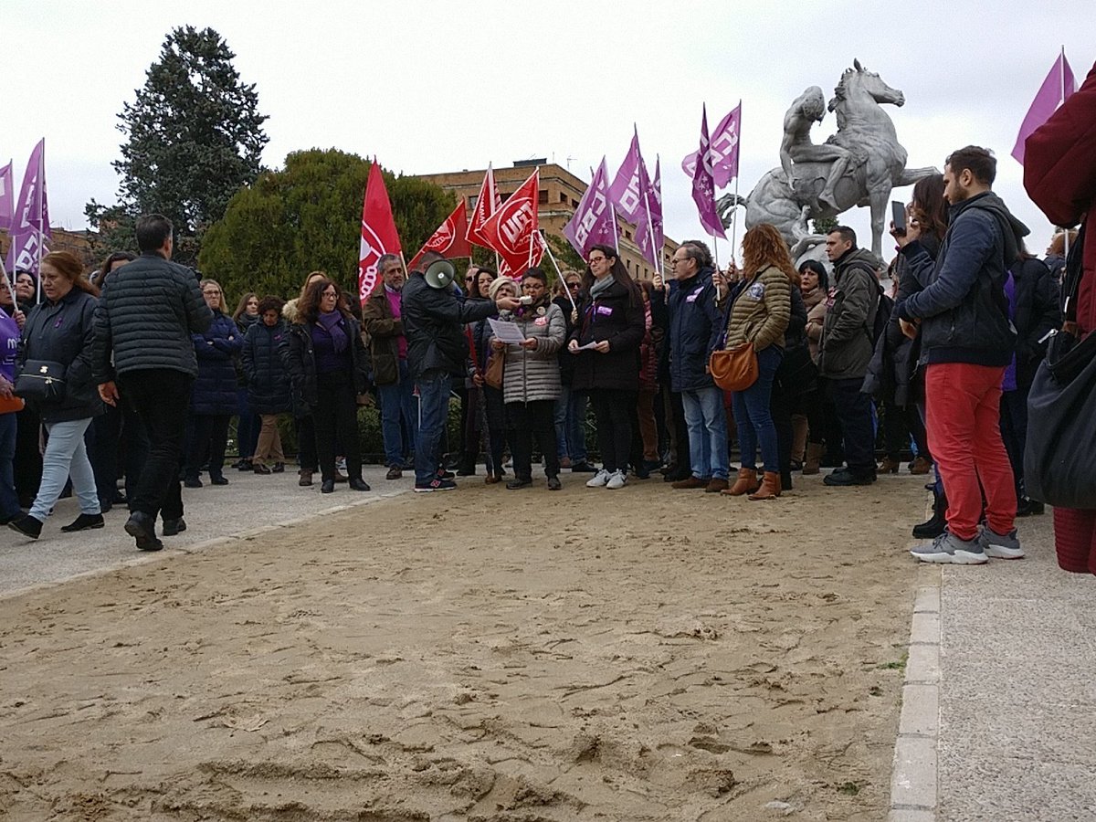 UGT y CCOO juntos contra la violencia de género