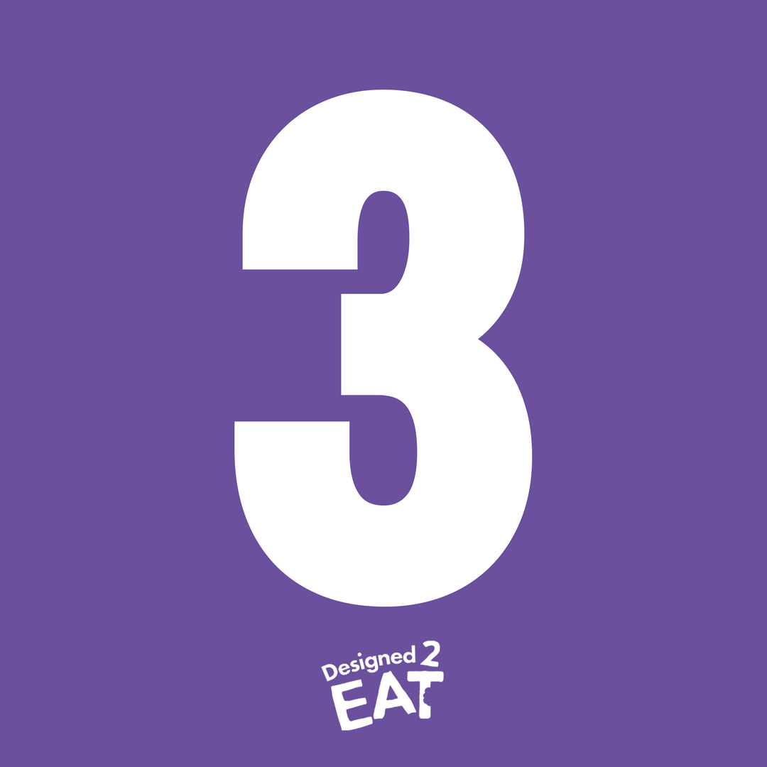 Tip 3 | What healthy food will make you fat?? 😶
.
All of them.Gaining weight is a result of eating more than you burn. 

So why eat healthy then? If you eat rubbish food day in day out, you will feel rubbish. Healthy food is packed with important micronutrients for your body!