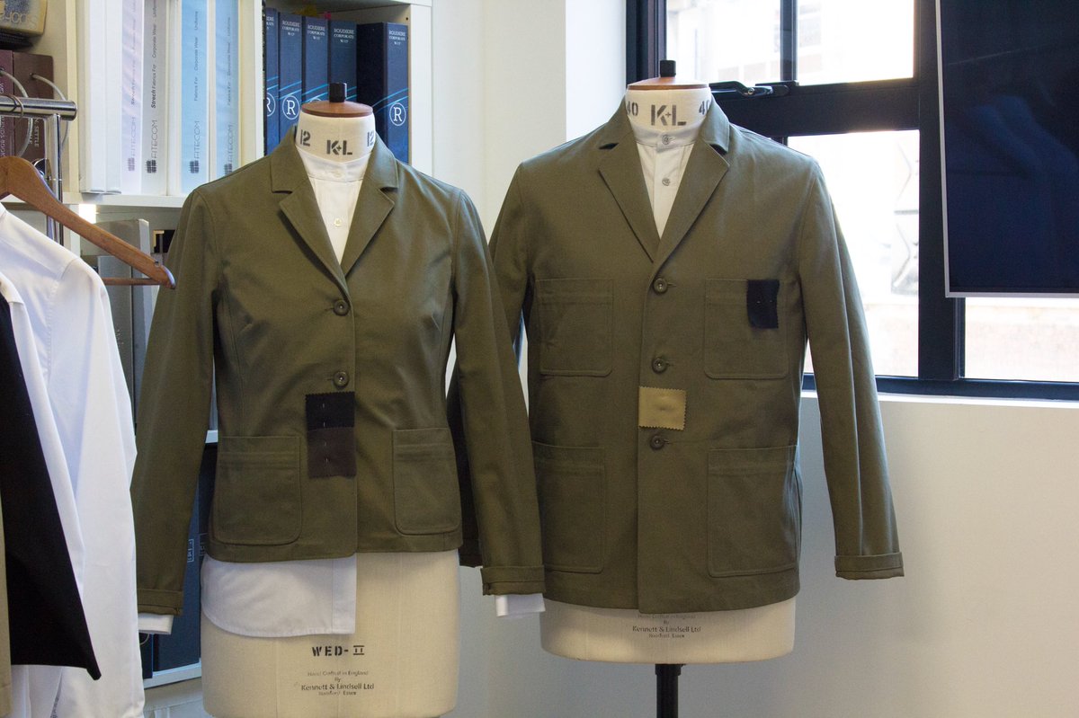 FieldGrey's tweet image. Field Grey presents Utility Jacket in sage from our new Readywear range, the utility jacket is manufactured from 100% cotton/poly-cotton and comes in a variety of colours: black, navy, brown and sand #fieldgrey #readywear #utilityjacket