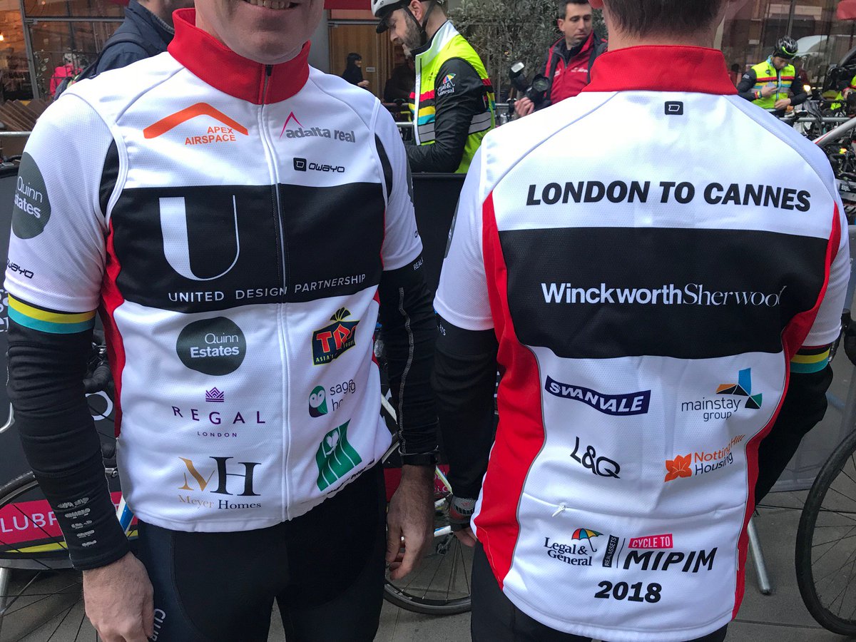 WS_Law's tweet photo. Shout out to our shirt sponsors: @LQHomesMatter, @MainstayLtd, @adaltareal, @Apex_airspace, @MeyerHomesUK, @NottingHillHG, @Regal_London, @TRSFOODS Sage Housing, Hawks Meadow Housing, United Design Partnership &amp; Swanvale 🙌 Thanks so much for your support! #WSMIPIM #Cycletomipim https://t.co/DqODBaoXNm