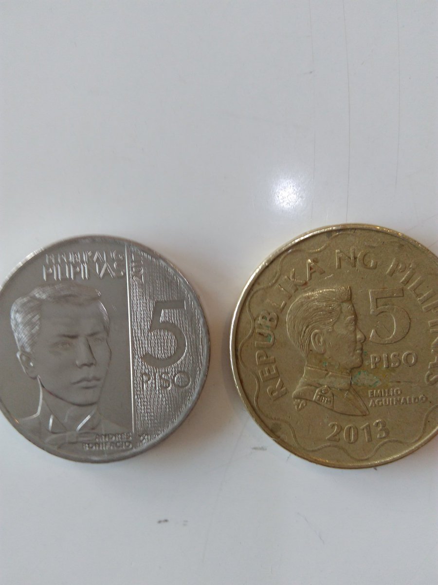 thatguy_noki's tweet photo. which is which.? from revolutionary Government to who will be the President of the Philippines and whose head to on the 5 Peso.. https://t.co/DDtnoYHFdJ