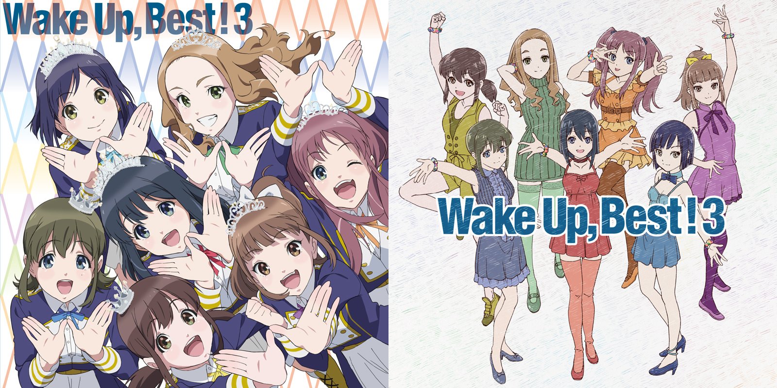 Wake Up Girls 公式 Wake Up Best 3 ジャケット 収録曲全曲公開 3月28日発売予定のアルバムのジャケットのイラストと 収録全曲を公開しました あの One In A Billion のwake Up Girls Ver も収録決定です T Co 8ng7ndjqb8 Wug Jp