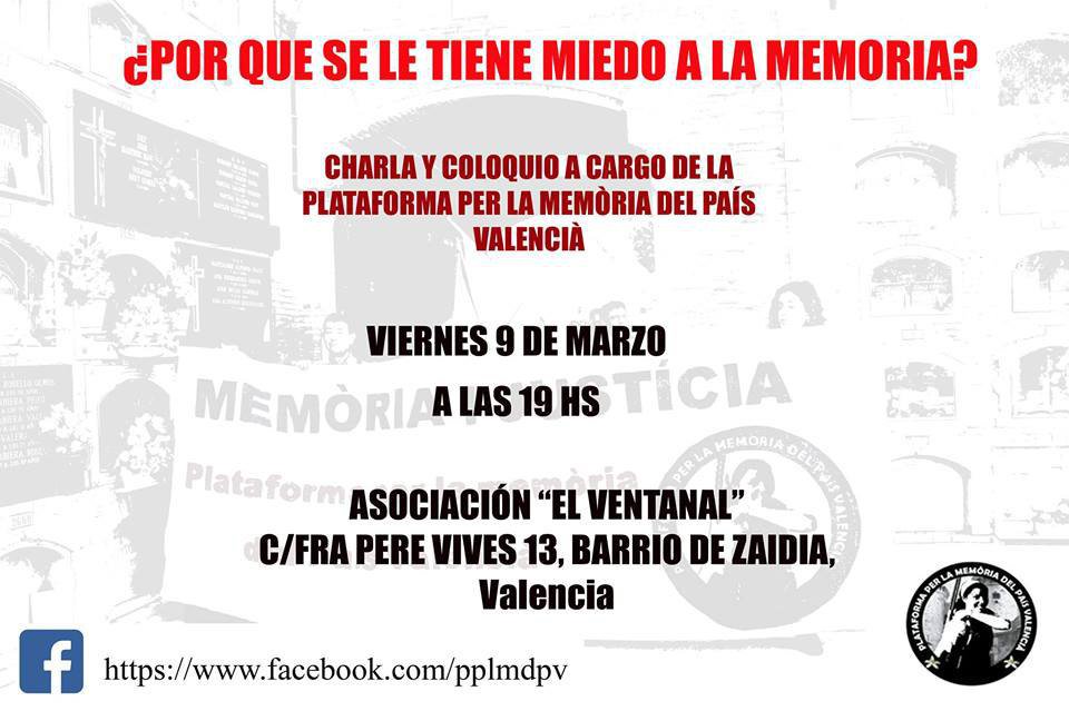 David_Rouces's tweet photo. Hoy  #VLCVaga8M comemos juntas en @AC_ElVentanal mañana seguimos luchando por la memoria . https://t.co/pRIAXMbadu