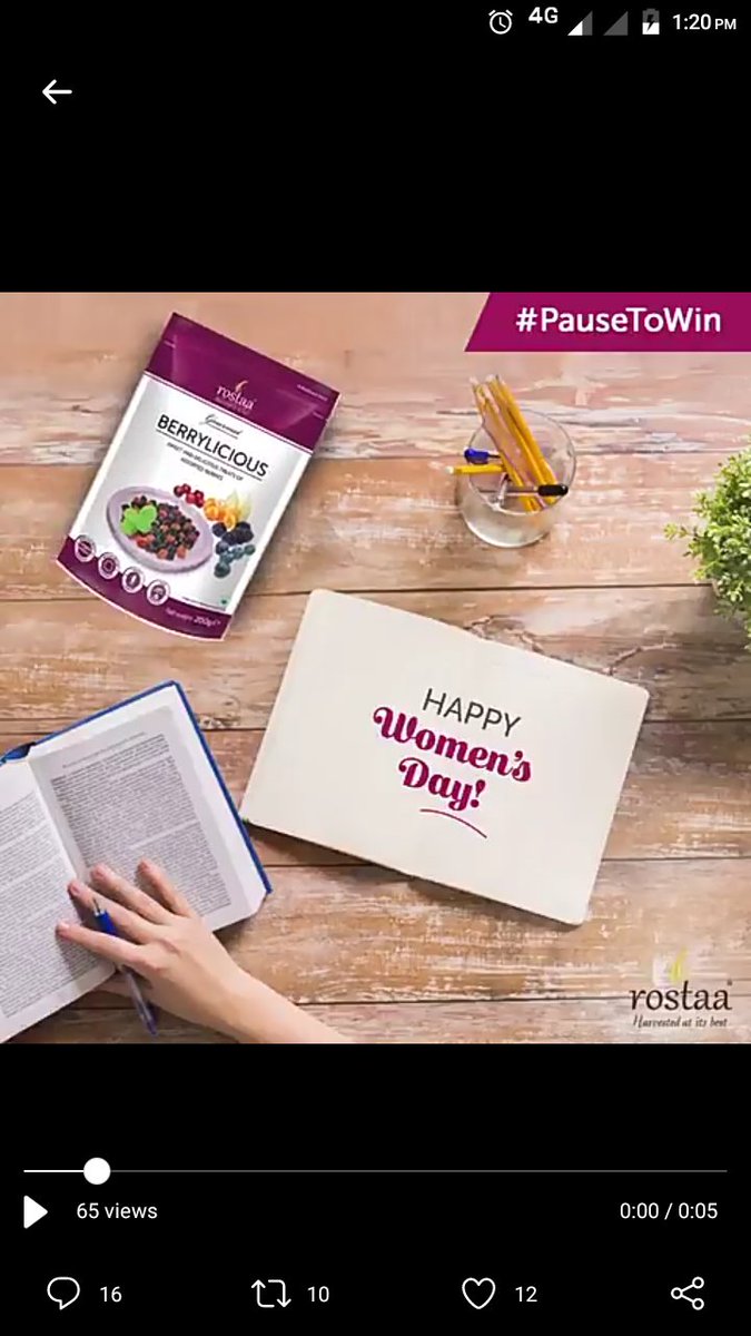geetztandon's tweet photo. @WorldOfRostaa #rostaa #WomensDay #pausetowin
Say cheeerrrsss... Be a part of it guys
@sanchitabhartiy
@hetalrawat
@sahildingreja
@NiksFaishonista
@blessedkamal
@Raghu587143
@Pooja_queens
@There_FunkyOne
@SayyedJenifer
@sanketdhende
@tankhardik https://t.co/sCdTQG3fBo