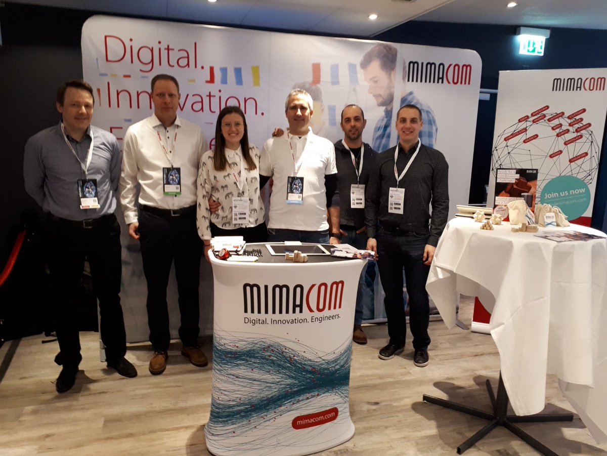 KochJennifer7's tweet photo. At #VoxxedDays in Zürich! Looking forward to see you at our booth and don´t miss the talk by @sahlialain about "Onion Architecture with stereotypes" at 12:20 in Room 2. #mimacom #VDZ18 #ItWillBeFun https://t.co/tEBmX4ZEbz