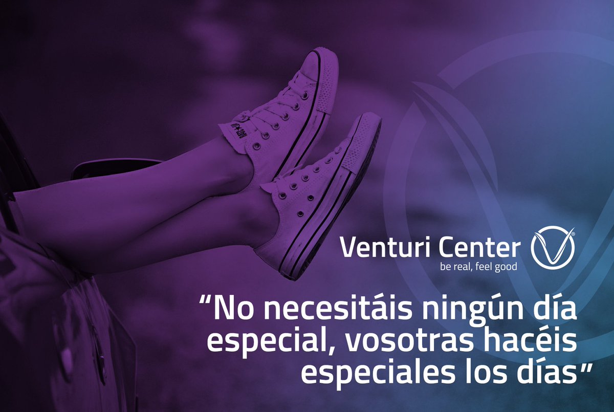 venturicenter's tweet photo. #8MARZO / 🚺 “No necesitáis ningún día especial, vosotras hacéis especiales los días”. #DíaInternacionalDeLaMujer https://t.co/pqFXWi5uA8